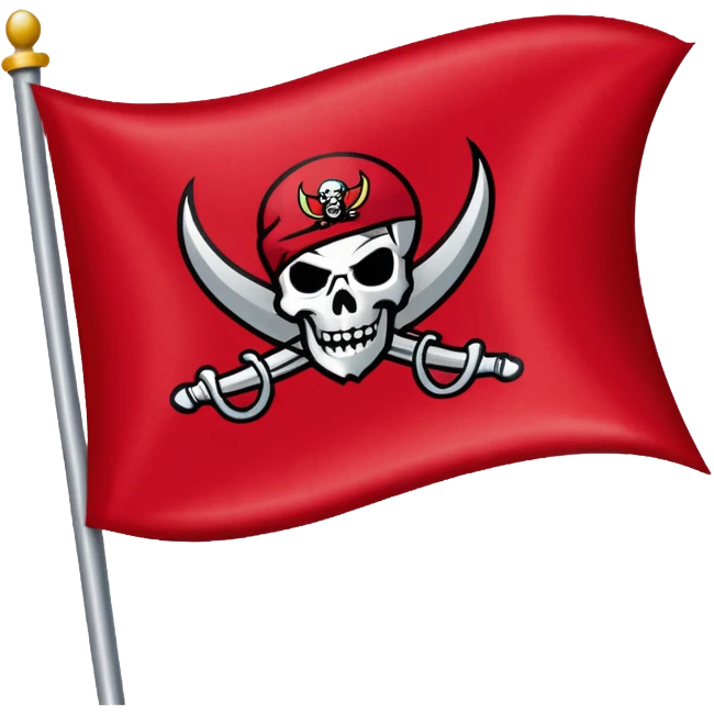 Tampa Bay Buccaneers flag emoji