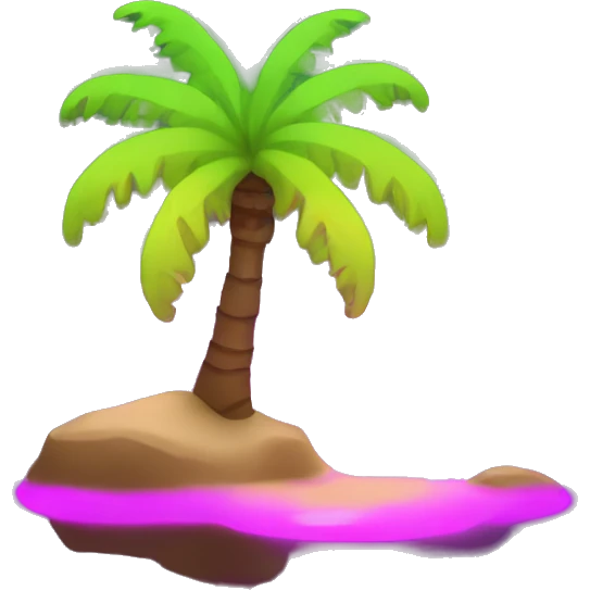 Plages fluorescentes emoji
