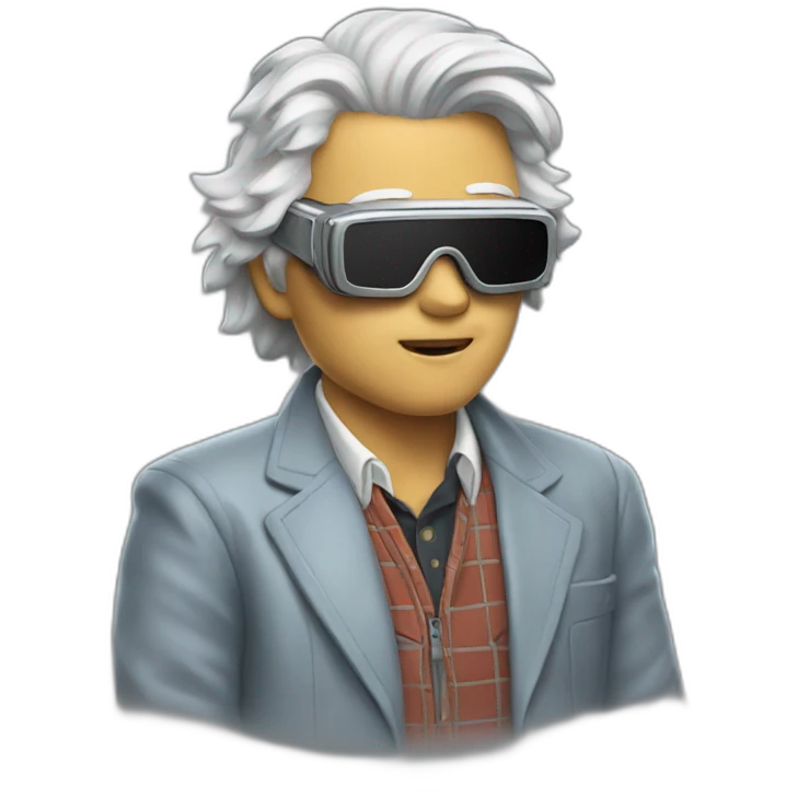 back to the future emoji