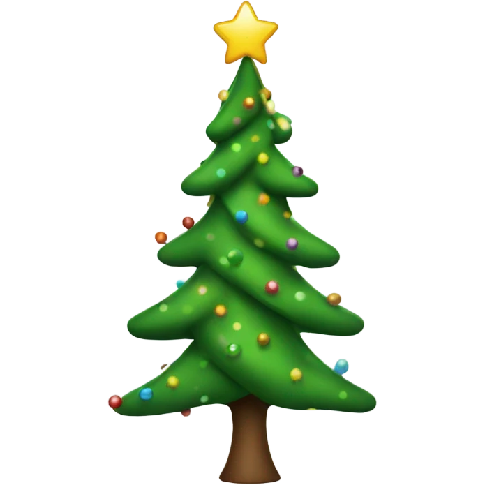 Christmas tree emoji