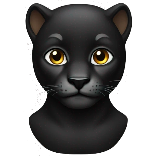 black panthere emoji