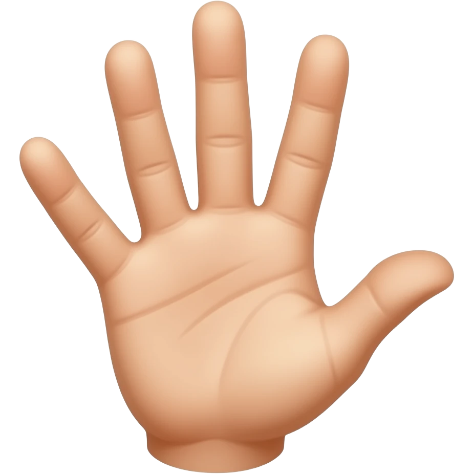 pointer middle and pinky finger up emoji