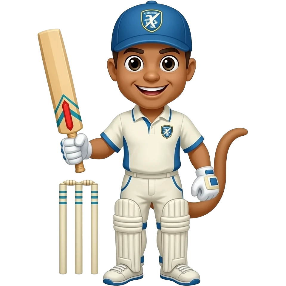 criecket team mascot emoji