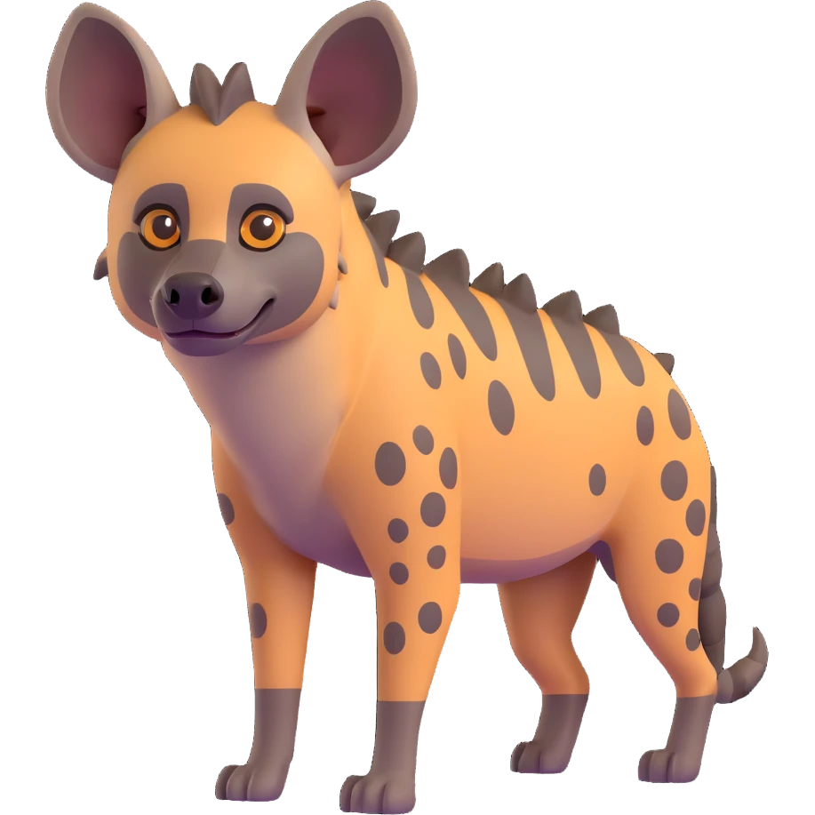 Realistic Hyena emoji