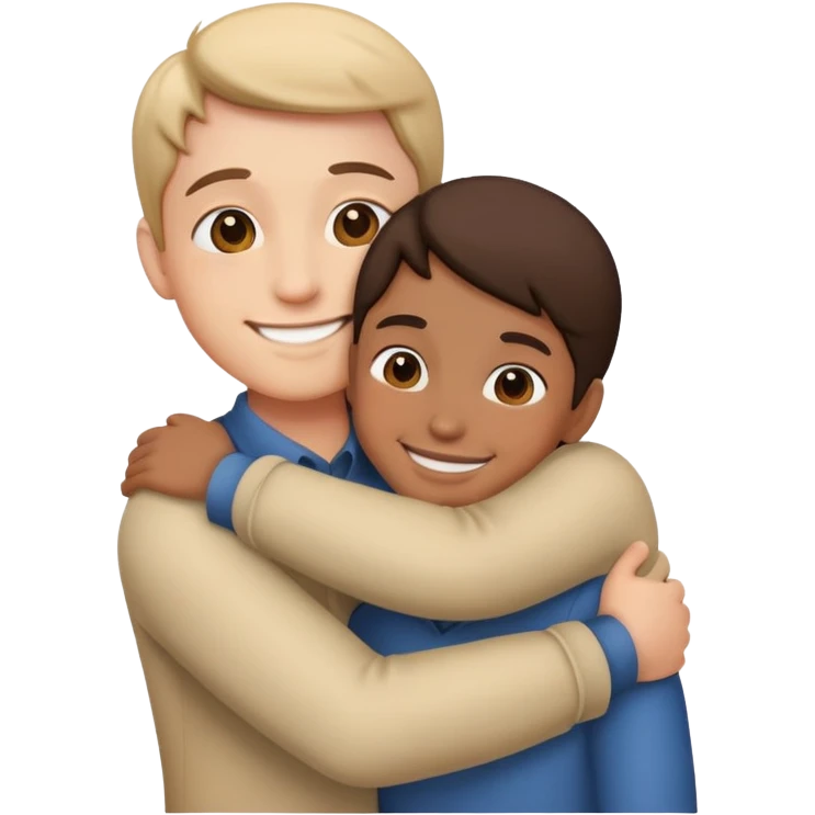 I love you hug emoji