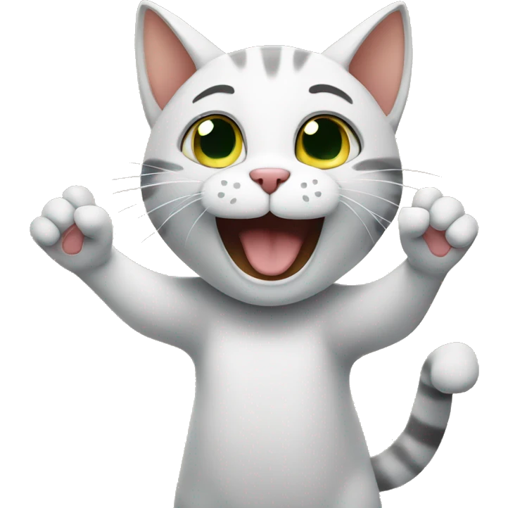 Cat clapping emoji