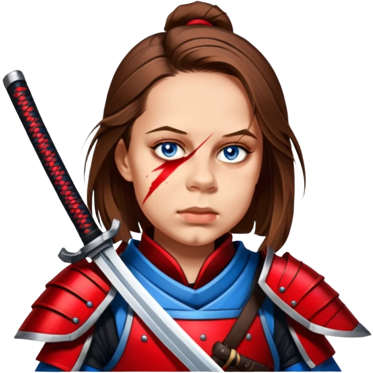 Battle-Ready Samurai emoji