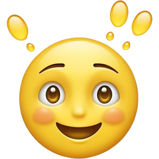Dabbing smile face eyes open  emoji