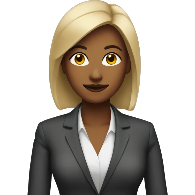 Business woman  emoji