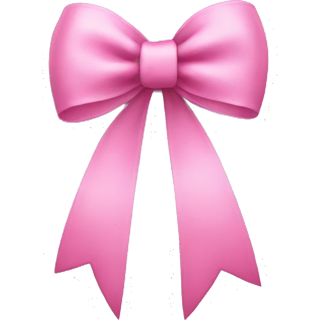 pink bow emoji