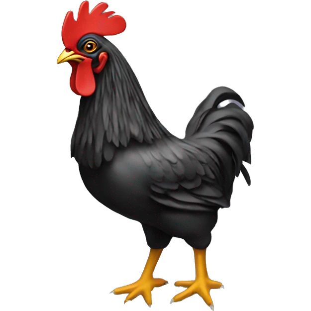 Travis Scott on a chicken emoji