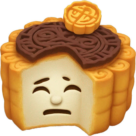 Moon cake  emoji