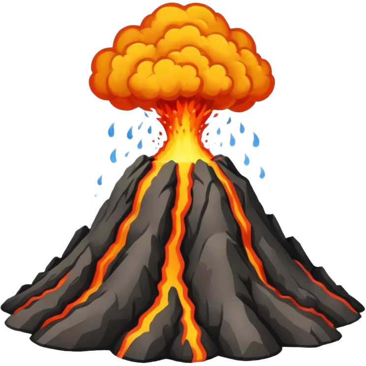 Volcano emoji
