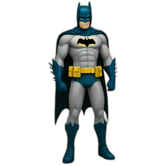 Batman com mapa do Brasil emoji