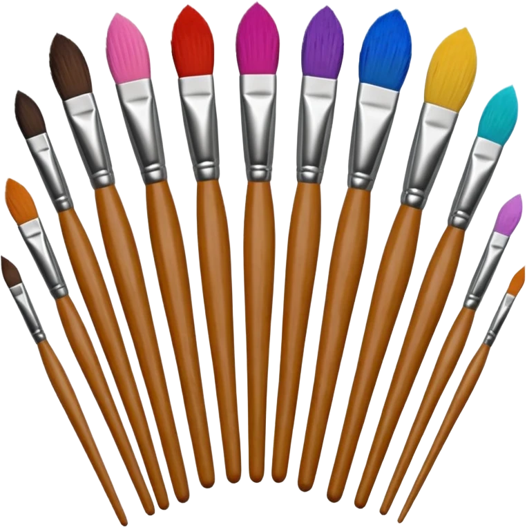 artist brushes emoji