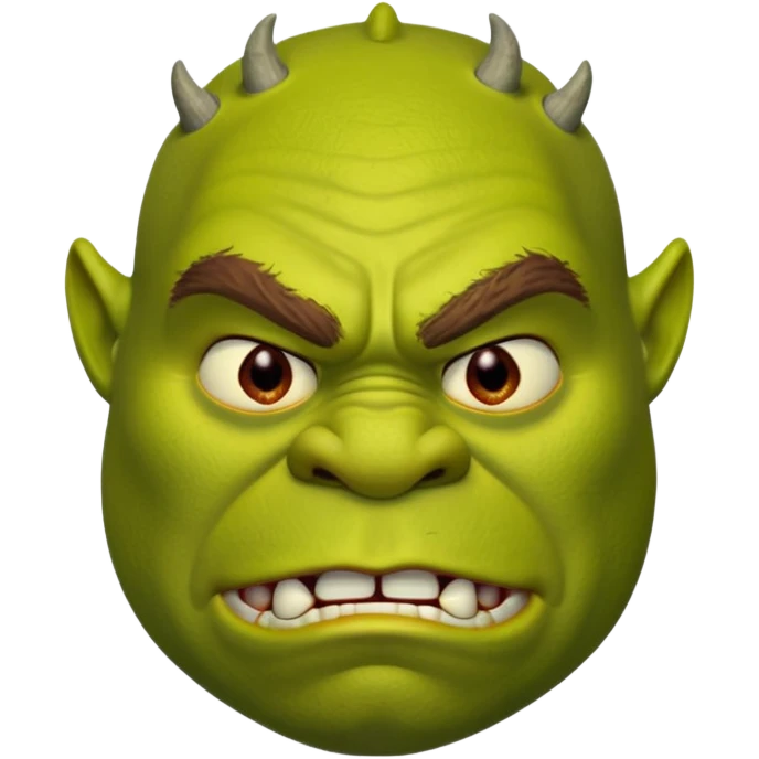 shrek face emoji