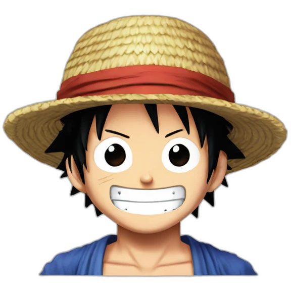 one piece luffy emoji