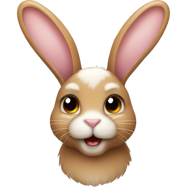 Bunny with antlers emoji