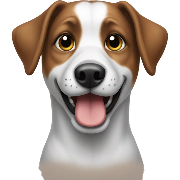 handsome dog emoji