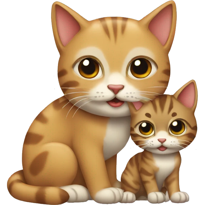 gato y rana emoji