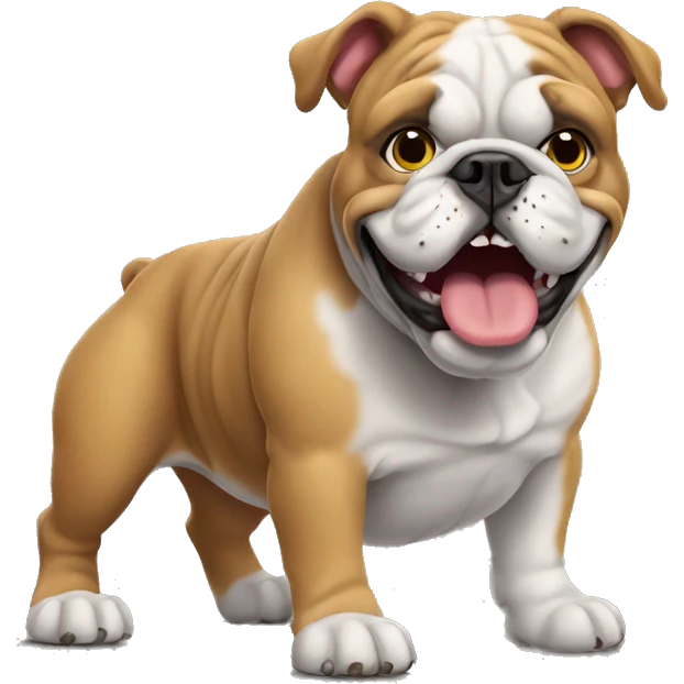 bulldog  emoji