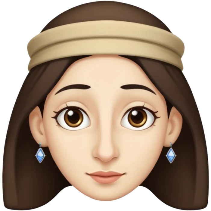 Jewish big nose with yamika emoji