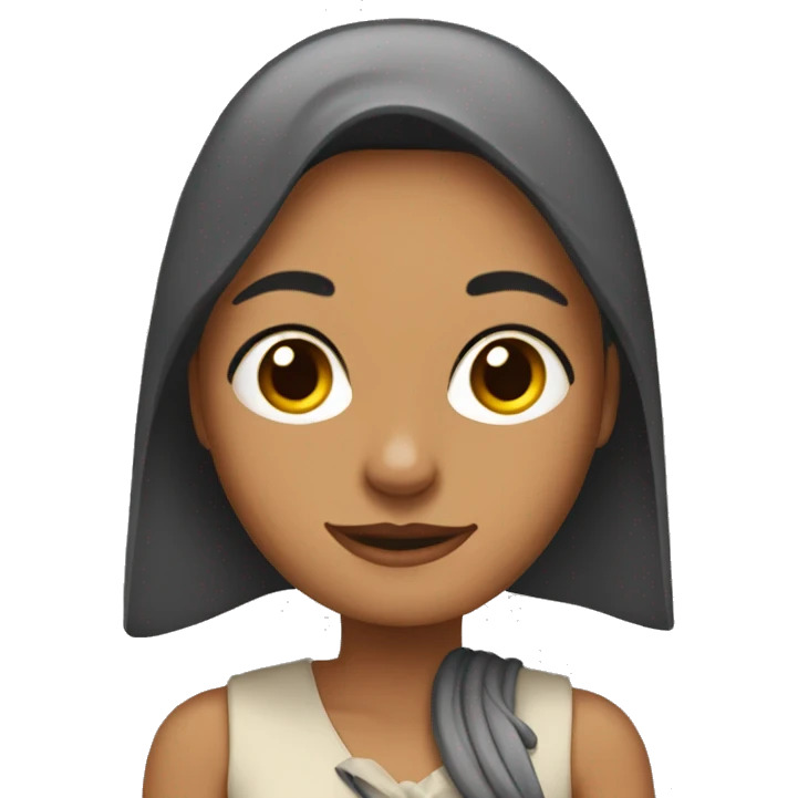 Mujer orejas conejo emoji