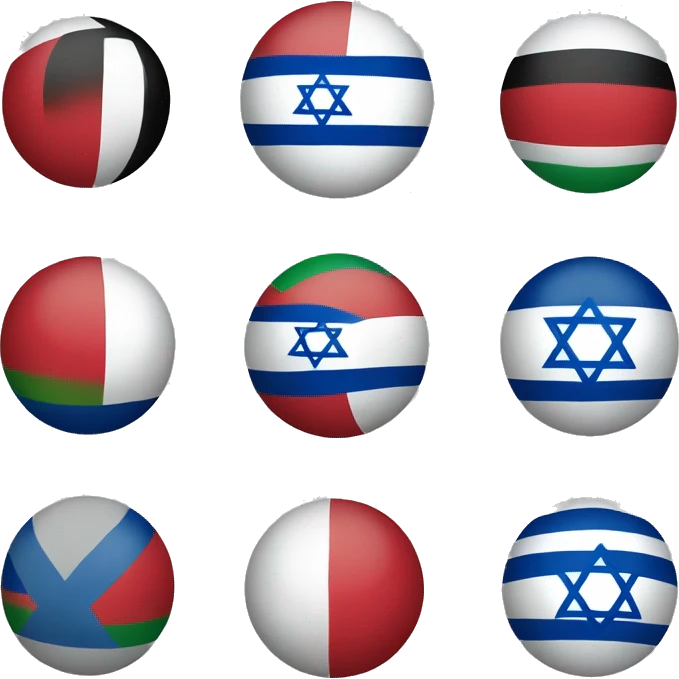 Israel Flag Orb emoji