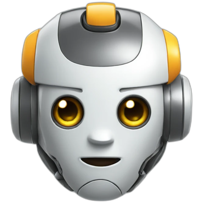 cute robot emoji