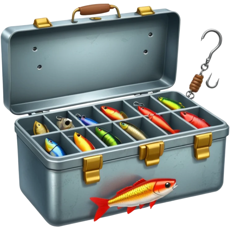 tackle box fishing emoji