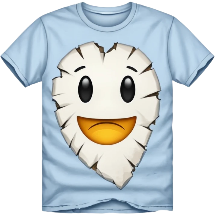 torn t-shirt emoji