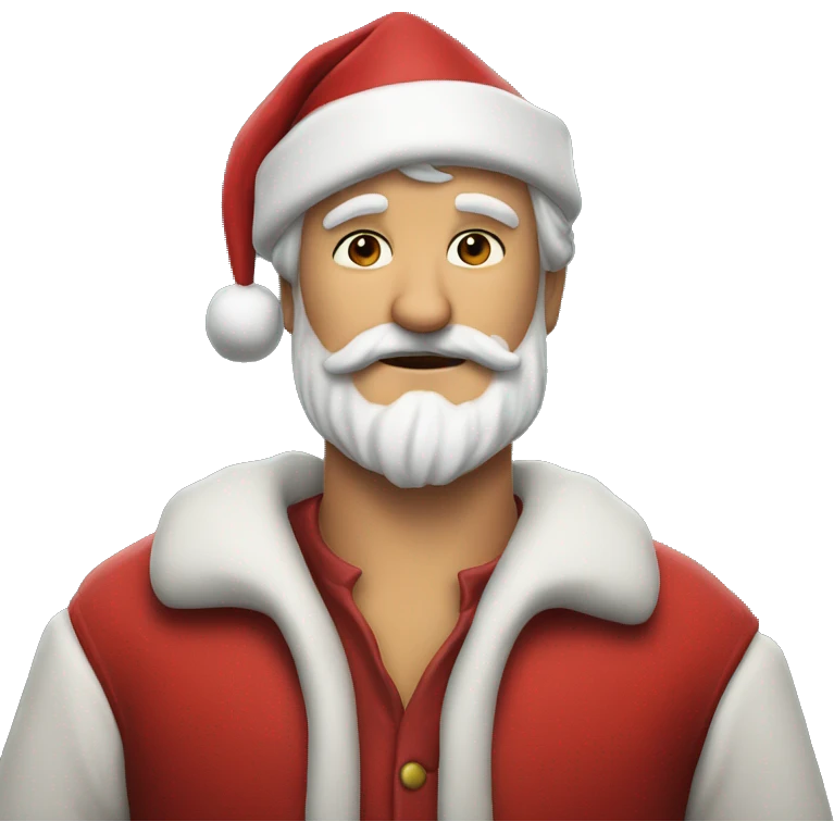 Pedro Pascal as Santa Claus  emoji