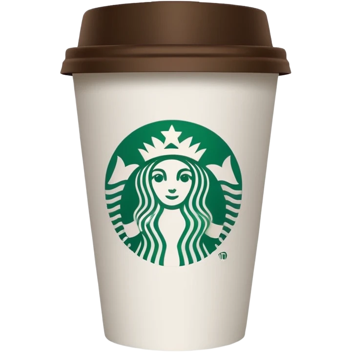 Starbucks cup emoji