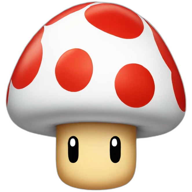 mario mushroom emoji