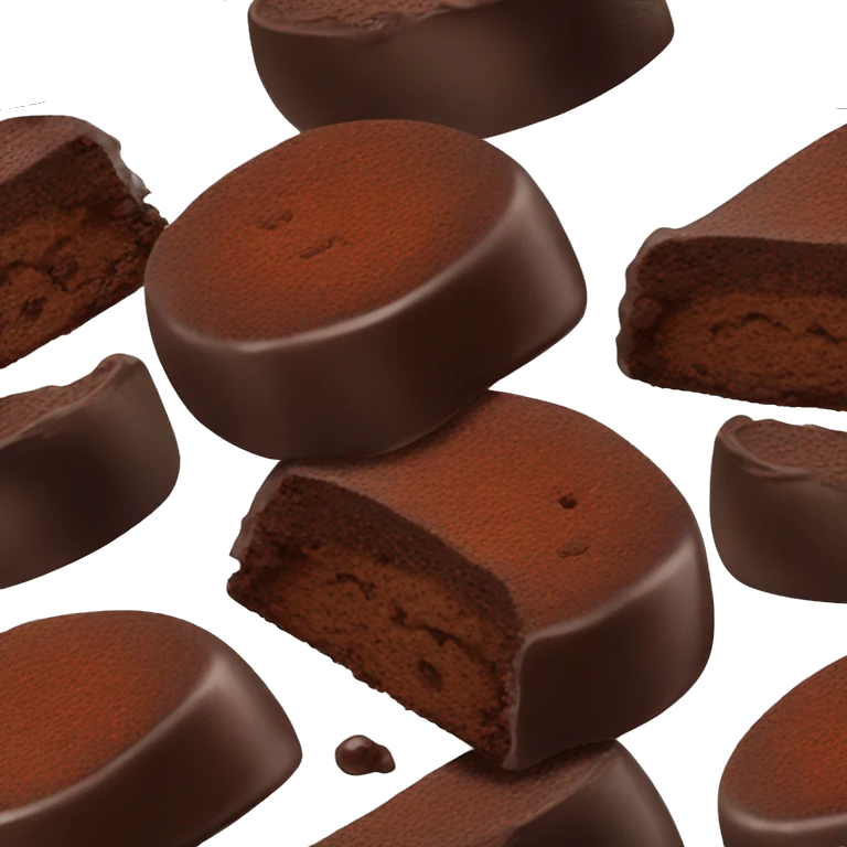 chocolate lava cake emoji