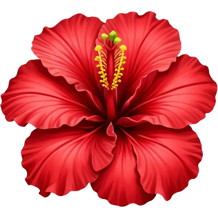 Hibiscus  emoji