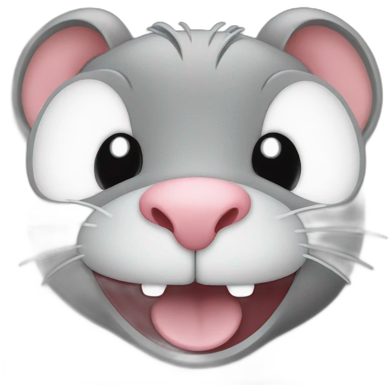 rat laughs emoji