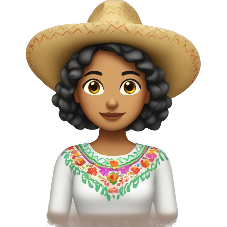 Mexican girl emoji