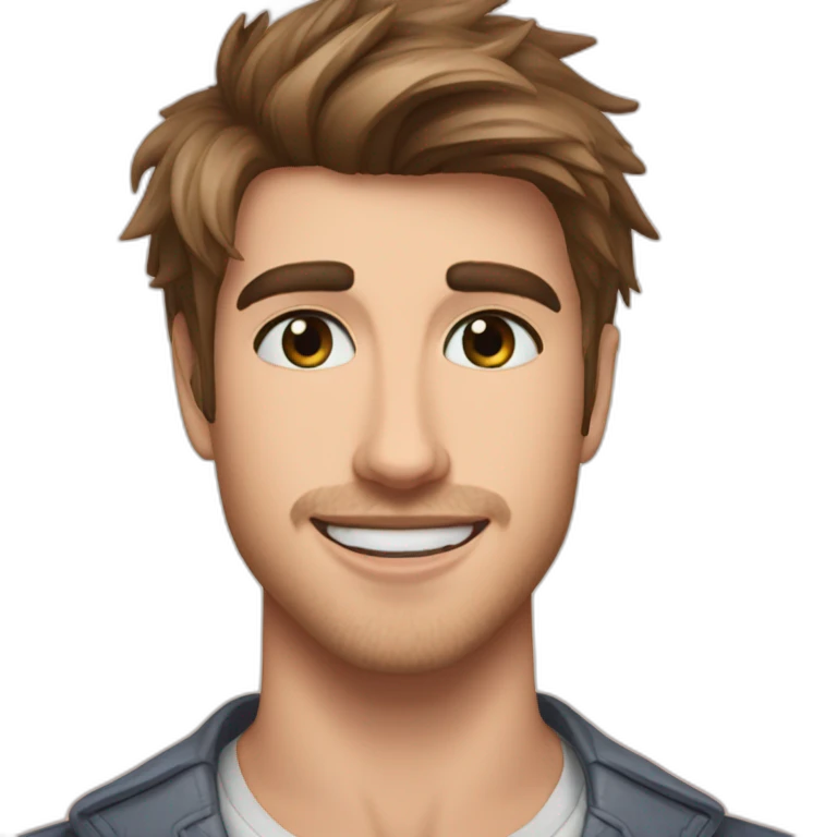 Joey Graceffa and Daniel Preda emoji