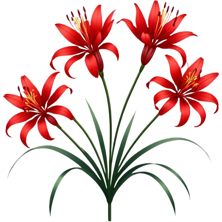 Red spider lily emoji