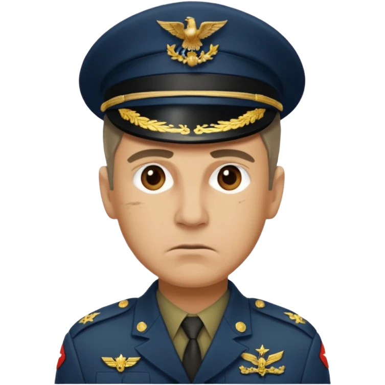 Сталкер. Мужчина в военной форме emoji
