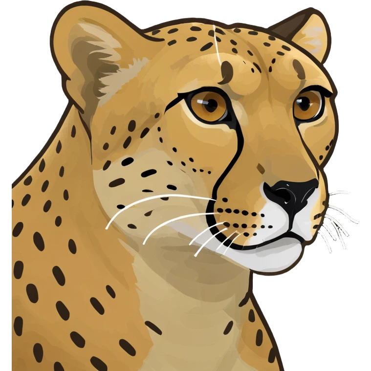 Cheetah emoji