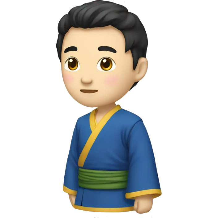 中国古代穿着汉服的老欧巴桑 emoji