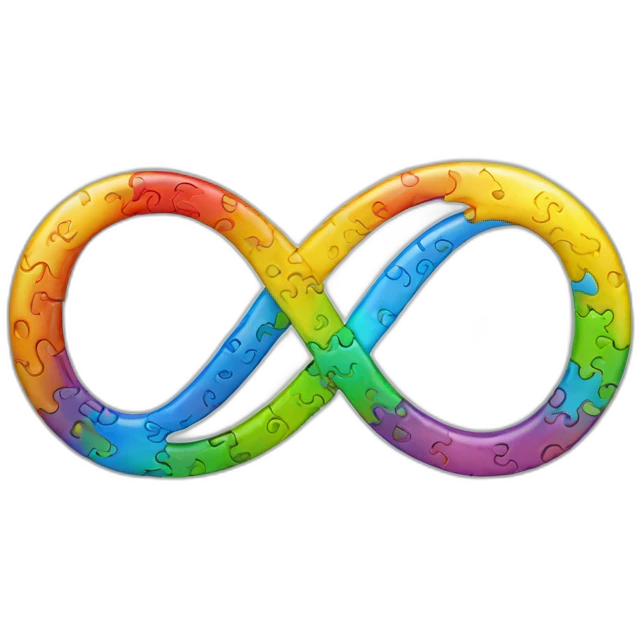autism infinity sign emoji