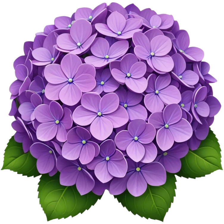 hydrangea  emoji