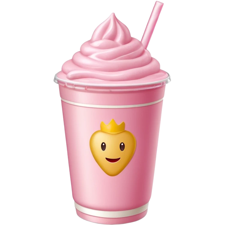 erdbeer milchshake mcdonalds emoji