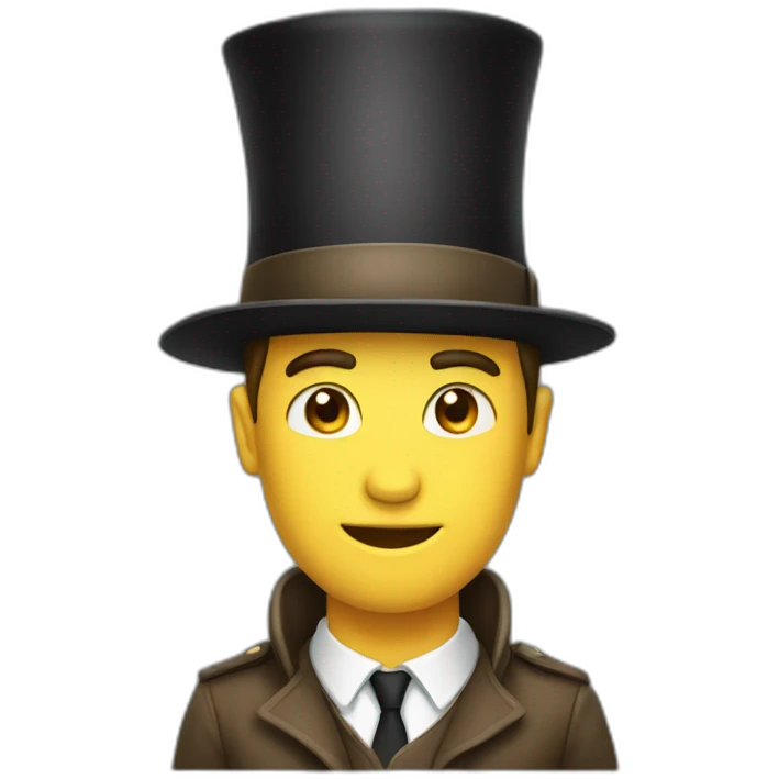 tall hat emoji
