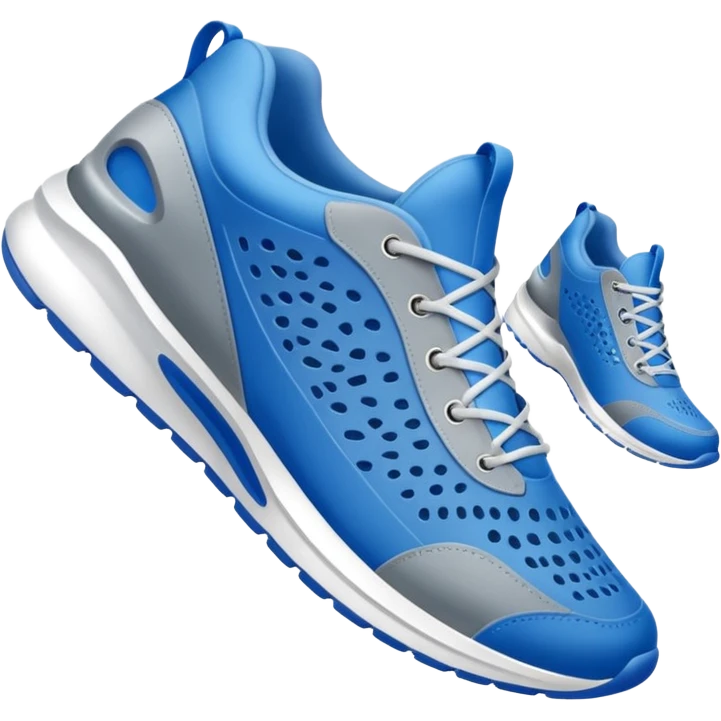 tiburon con zapatos azules emoji