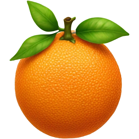Orange emoji