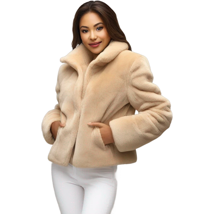 Fur jacket emoji